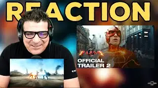 THE FLASH Official Trailer 2 Reaction!! | DC | Michael Keaton | Batman | CinemaCon 2023