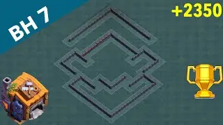 EPIC Builder Hall 7 Base Design |•| Clash of Clans