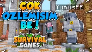 BU OYUNU ÇOK ÖZLEDİM!! | Survival Games | Minecraft PE