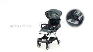 pouch a18 lightweight and adjustable baby carrier portable and foldable newborn baby stroller