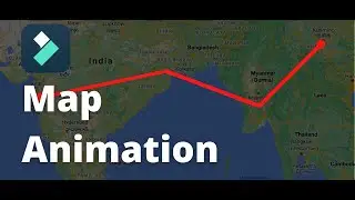 Tour Planing Map Animation Effect | Wondershare Filmora Tips & Tricks