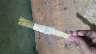 How to make painting brush at home