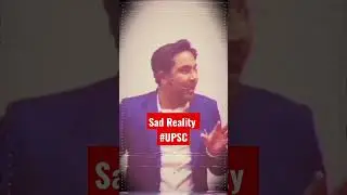 Sad Reality of UPSC 