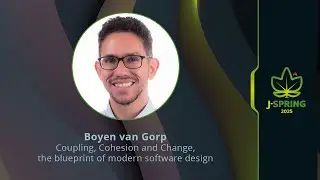 Boyen van Gorp - Coupling, Cohesion and Change, the blueprint of modern software design