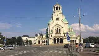 София (Болгария). Прогулка по городу: Бульвар Витоша, Софийский Собор, Zara