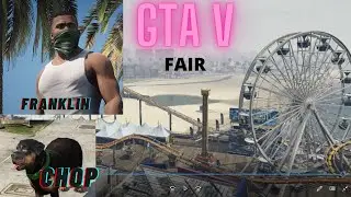 FRANKLIN AND CHOP going to fair in GTAV (#GTA 5)