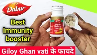 Dabur giloy ghan vati | Best immunity booster | Dabur giloy ghan vati benifits | giloy ghan vati