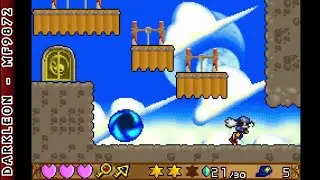 Game Boy Advance - Klonoa - Empire of Dreams © 2001 Namco - Gameplay