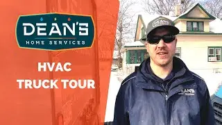 Take a Tour of Dean's Home Services HVAC Installers Van with Trevor