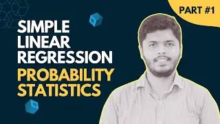 SIMPLE LINEAR REGRESSION BY DR HARRIS KHURRAM | PART 1 | PROBABILITY AND STATISTICS