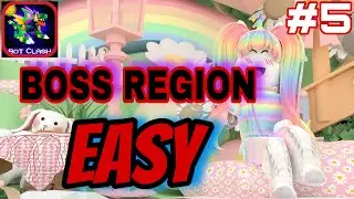 Mengalahkan Bos Region dengan Mudah - Bot Clash - Roblox