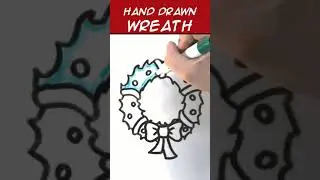 Hand Drawn Wreath
