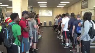 Carson-Newman Football: Jersey Fashion Show 7-24-14