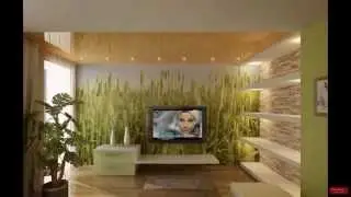 Оригинальные шторы для гостиной. Очень красиво!