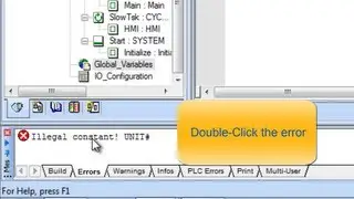 MotionWorks IEC - Troubleshooting Structured Text Compile Errors