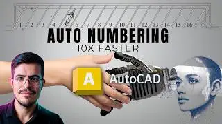 How to Use AI to Auto Number in AutoCAD (AutoLISP Secret)