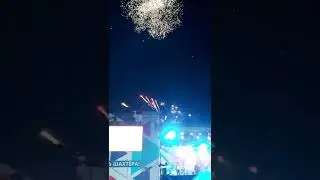 Коркино. День города 27.08.2022 Салют под песню Это хорошо группа  PIZZA