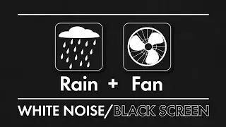 Fan Heater White Noise | 10 Hours | Sleep, Study, Focus, Relax | Black Screen