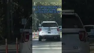 Cop ALL OVER the road! Who drives like THIS!?  