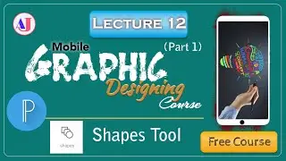 how to use shapes tool in pixellab |lect 12 part 1