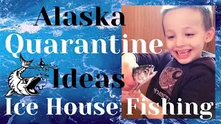 Ice House Fishing • Аляска • Дом на льду рыбалка