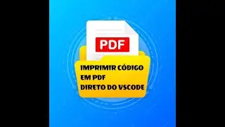 Imprimir códigos PDF do VsCode