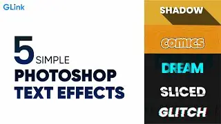 Photoshop Simple text effects- Photoshop Tutorial - Simple Text effects for Beginners - Graphic Link