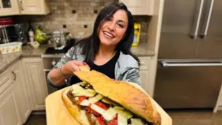 Roasted Peppers and Sausage Sandwiches @UhadmeatKitchen