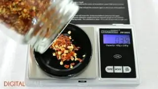 How to use an accurate digital scale with Tare function