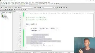 Structure of a C program | Basic concepts of a C program | Comments | Return statement