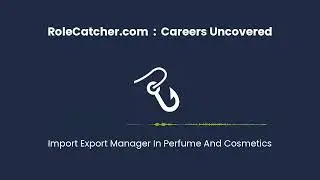 Import Export Manager In Perfume And Cosmetics : Careers Uncovered
