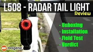 Review of Magene L508 Radar Tail Light