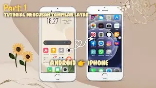 tutorial mengubah homescreen android jadi iPhone  || work 100%