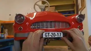 Czech Pedal Car - Retro stavebnice