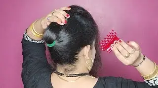 Simple 😍 & New Hairstyles / Everyday Hairstyles For Semi Long Hair With Clutcher / Quick Hairstyles