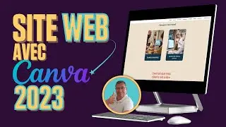 Site web avec CANVA 2023