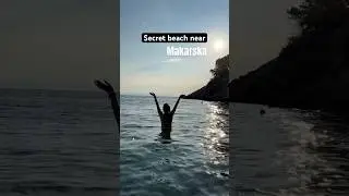 📍Nugal beach, Makarska, Croatia. Can be only reached by foot💦