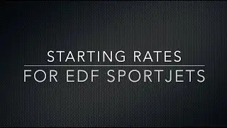 Michael Wargo: Instruction (my)Standard initial rates setup for EDF's Part 1 of series on rates