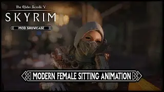 A COMPLETE Female Sitting Idle Animation Overhaul!! | Skyrim SE/AE: Mods
