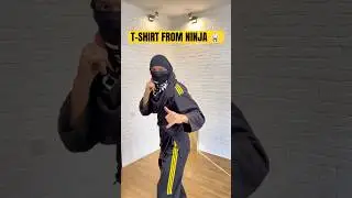 How to make a ninju from a T-shirt 🥋 