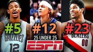 ESPN's Top 25 Under 25 is a JOKE!