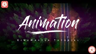 Write-on Brush Stroke Text Effect - Kinemaster Tutorial