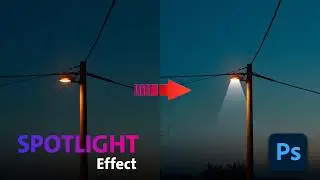 Create Spotlight Effects to Any Lamp - Easy Photoshop Tutorial