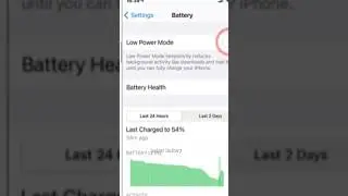 Forgot to turn on Low Power Mode on iPhone?  Run this automations to turn it on automatically.