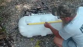 building a three point sprayer mount and testing the sprayer
