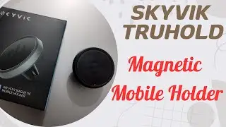 SKYVIK TRUHOLD Round Air Vent Magnetic Holder - Unboxing & Overview | Best Car Mobile Holder