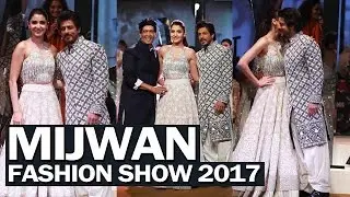Shahrukh Khan & Anushka Sharma Ramp Walk for Mijwan Fashion Show 2017