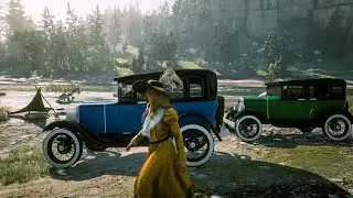 Look! There's a Car in Red Dead Redemption 2
