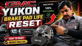 GMC Yukon Brake pad Life Reset || easy to reset Brake pad || reset Brake pad life