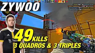 ZywOo vertigo faceit game (49 kills) CSGO ZywOo POV